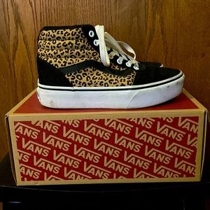 Vans Cheetah Hi Platform Size 7